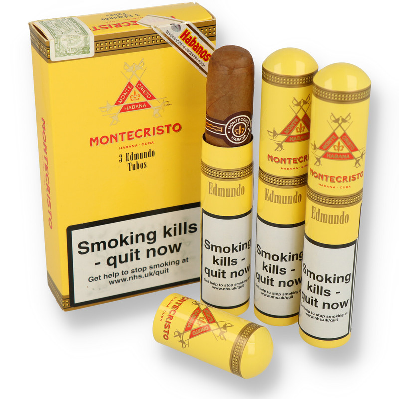 MONTECRISTO EDMUNDO A/TUBOS (PACK OF 3)