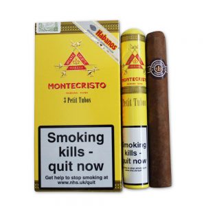 MONTECRISTO PETIT TUBOS (PACKS OF 5) n-25