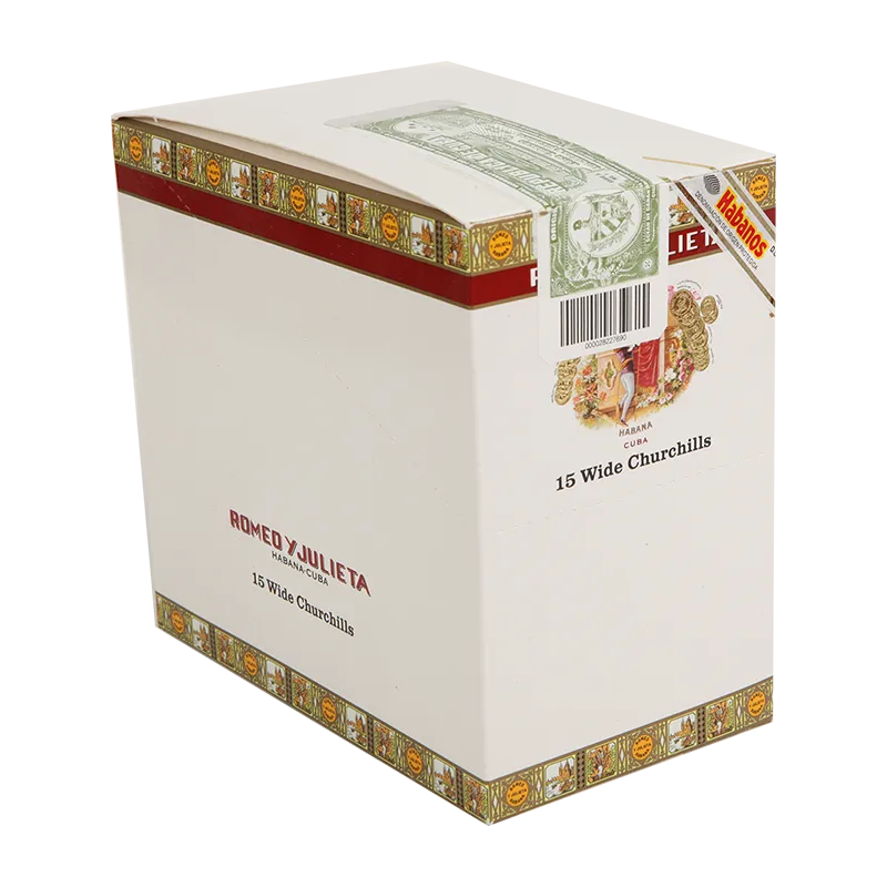 ROMEO Y JULIETA WIDE CHURCHILL TUBOS (PACKS OF 3) n-15