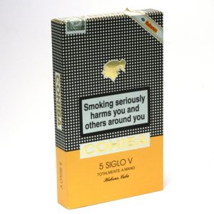 COHIBA SIGLO V (PACKS OF 5) n-25