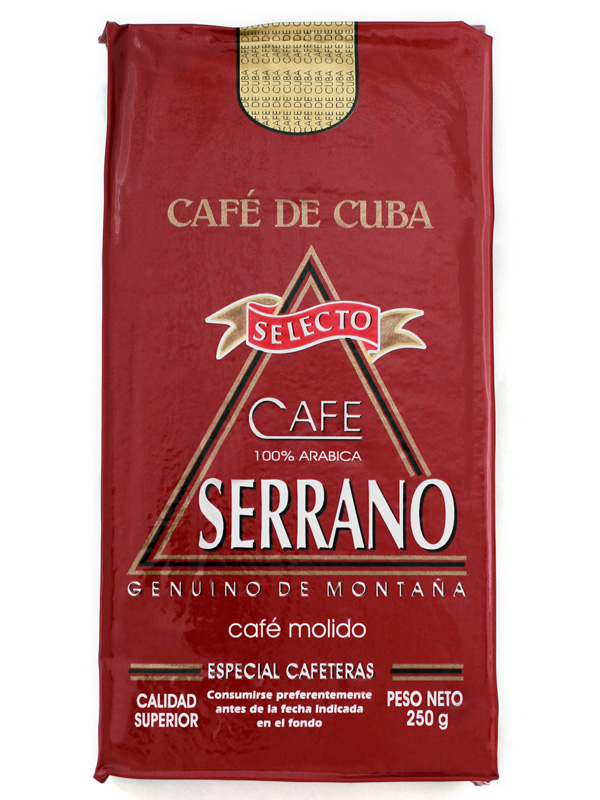 Cuban Coffee Serrano Molido Ground (500g)