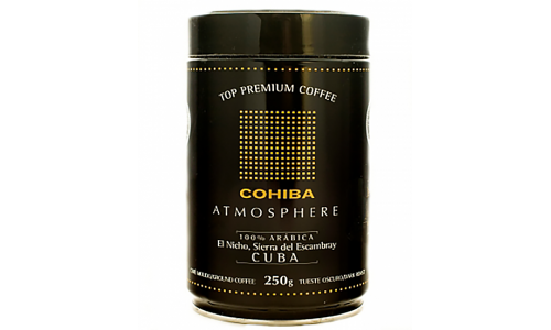 Cuban Coffee Cohiba Atmosphere Roasted & Ground (250g) Can