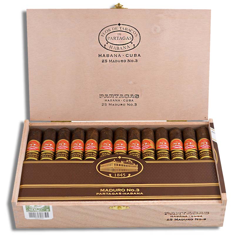 PARTAGAS MADURO NO. 3 n-25
