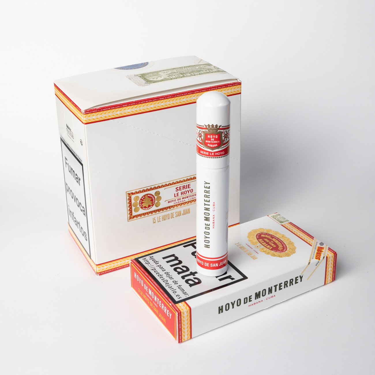 HOYO DE MONTERREY LE HOYO DE SAN JUAN TUBOS (3 PACK X 5) n-15