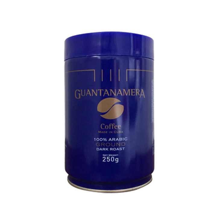 Cuban Coffee Guantanamera Ground (250g) Can