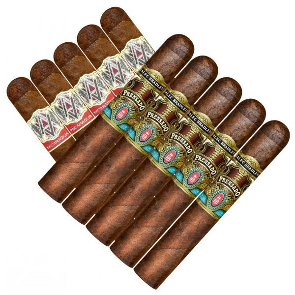 Double Stack Alec Bradley Prensado vs Avo Syncro Nica