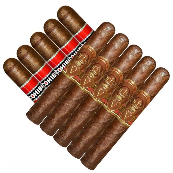 Double Stack Cohiba vs Oliva V Robusto