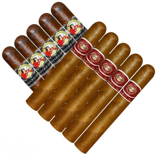 Double Stack La Gloria Cubana Serie R Black vs Romeo Reserva Real
