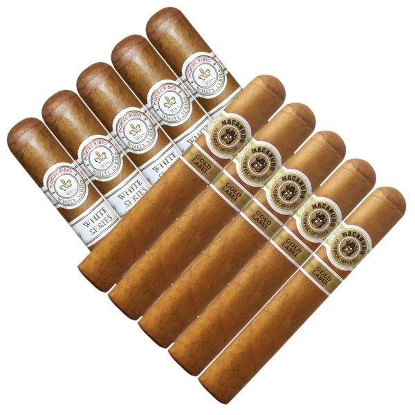 Double Stack Monte White vs Macanudo Gold