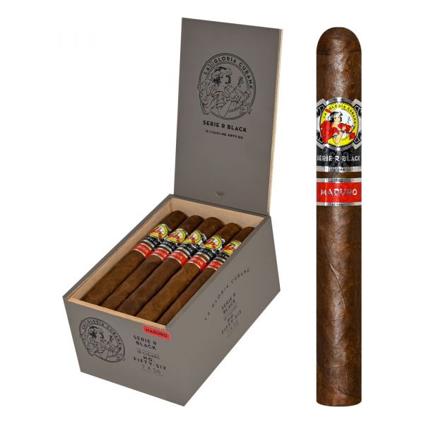 La Gloria Cubana Serie R Black Maduro No 56 - Churchill
