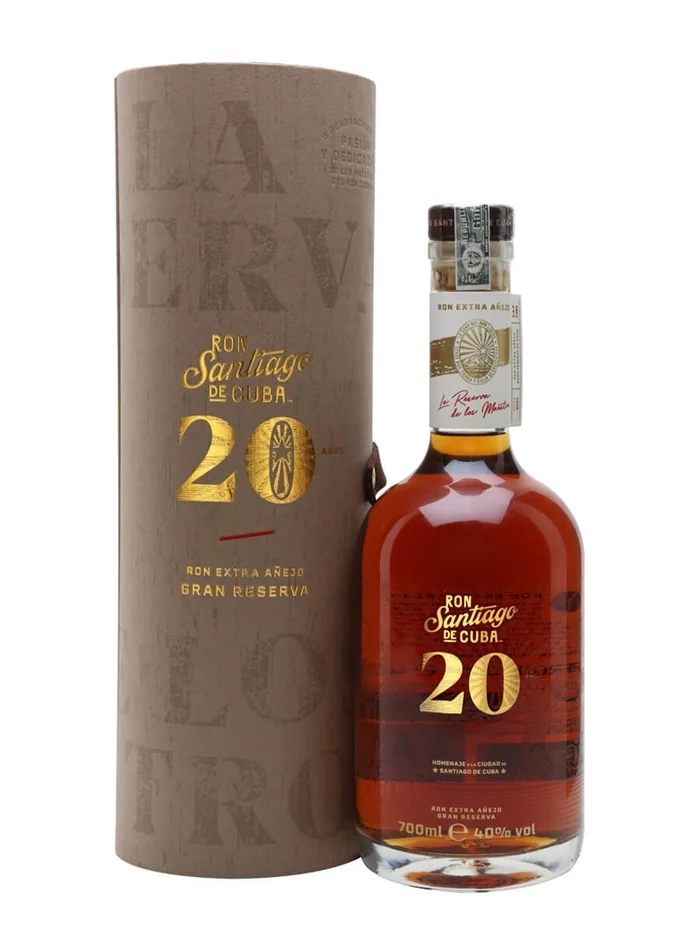 Ron Santiago de Cuba 20 Year Old Extra Anejo Gran Reserva 70cl Cuban Rum